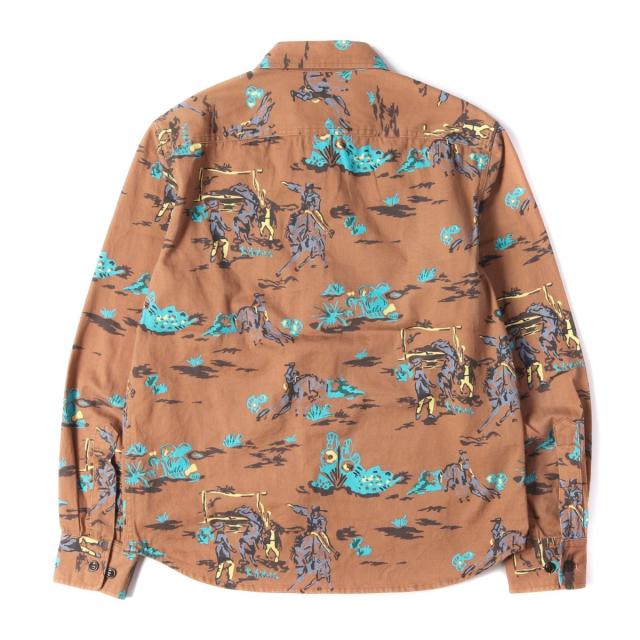 Calee キャリー シャツ カウボーイ 柄 コットンツイル シャツ ブラウン M メンズ 中古 K2607 の通販はau Pay マーケット ブランド古着のbeegle By Boo Bee
