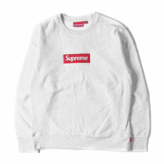 box logo crewneck sweatshirt supreme