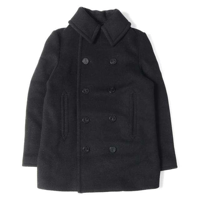 Hyke ハイク 8ボタン ピーコート Pコート メルトン ネイビー 1 レディース K2627 の通販はau Pay マーケット ブランド古着のbeegle By Boo Bee