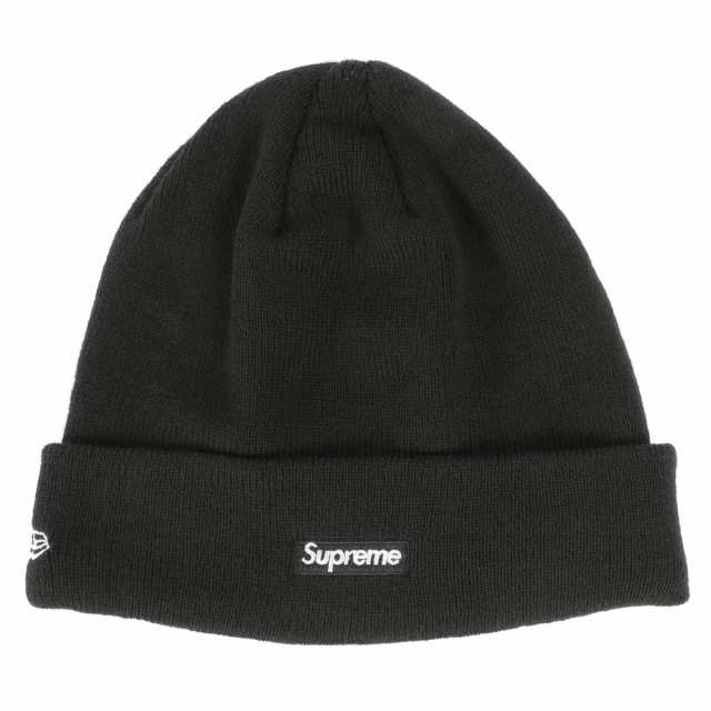 supreme box logo beanie black