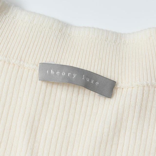 theory luxe セオリーリュクス リブ ハイネック ニット プルオーバー