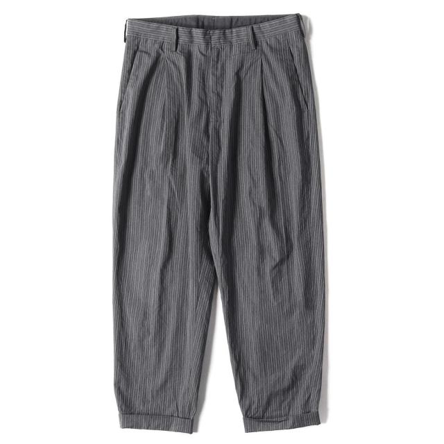 Graynavy グレイネイビー パンツ Journal Standard 別注 ピンストライプ コットン スラックス テーパード パンツ グレー M メンズ の通販はau Pay マーケット ブランド古着のbeegle By Boo Bee