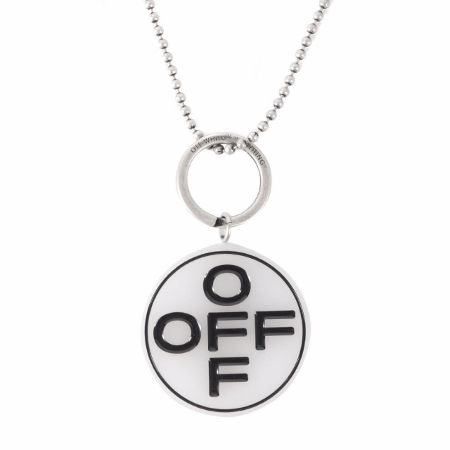 SALE／70%OFF】 Off-White アローロゴネックレス tbg.qa