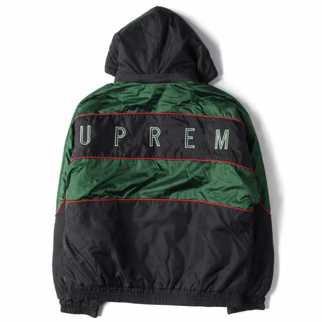 supreme sports piping puffy jacket