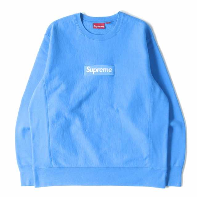 box logo crewneck sweatshirt supreme