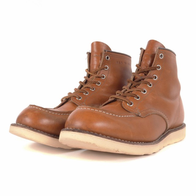 Red Wing レッド ウィング ブーツ アイリッシュセッター モックトゥ ブーツ Irish Setter 四角犬タグ復刻 12 9875 ゴールドラセット Uの通販はau Pay マーケット ブランド古着のbeegle By Boo Bee