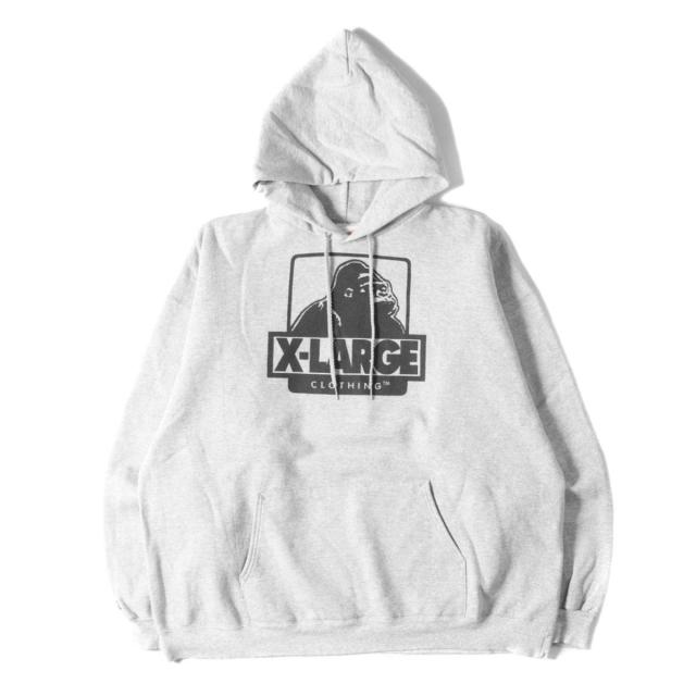 X Large エクストララージ パーカー ゴリラロゴ オーバーサイズ スウェット パーカー ヘザーグレー Xl メンズ 中古 K2592 の通販はau Pay マーケット ブランド古着のbeegle By Boo Bee