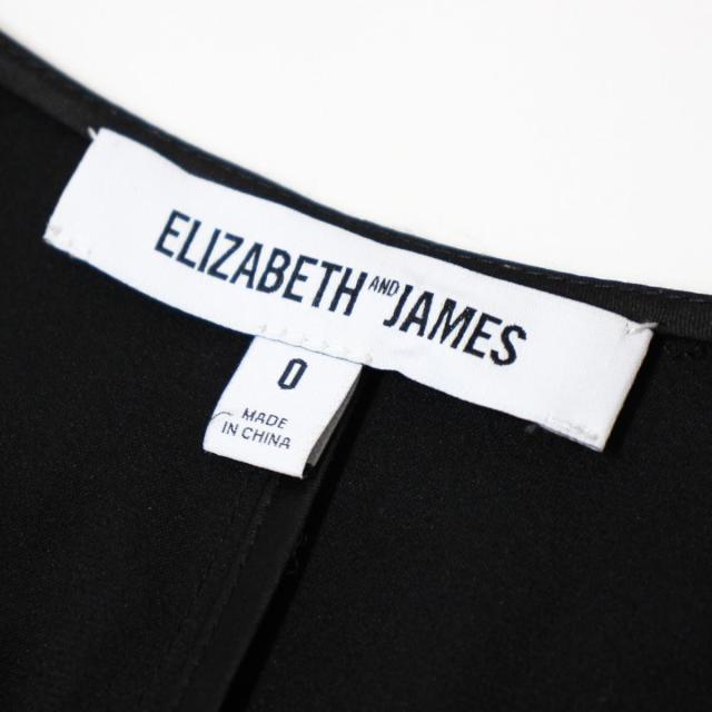 ELIZABETH AND JAMES エリザベスアンドジェームス サテン ロングジレ