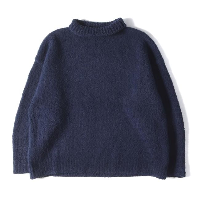 Edifice エディフィス ニット 18aw Gim ブークルテンジク タートルネック ニット ネイビー L メンズ 中古 K2658 の通販はau Pay マーケット ブランド古着のbeegle By Boo Bee