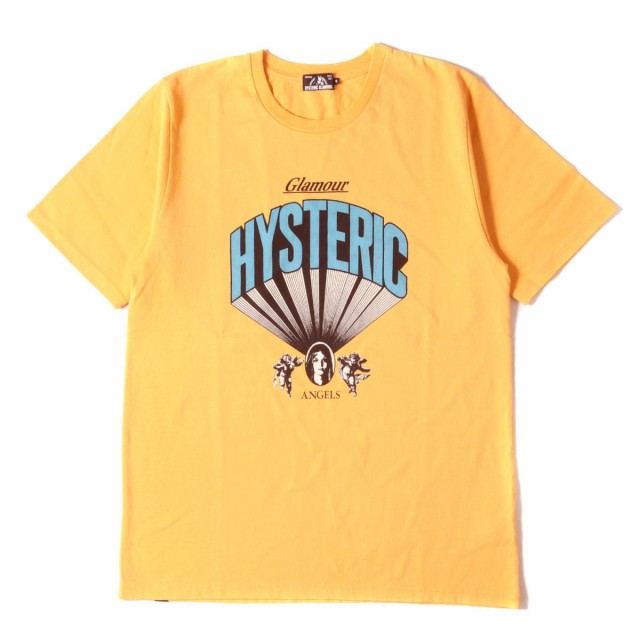 Hysteric Glamour ヒステリックグラマー Tシャツ エンジェル グラフィックロゴ Tシャツ 日本製 19ss イエロー M メンズ 中古 美の通販はau Pay マーケット ブランド古着のbeegle By Boo Bee