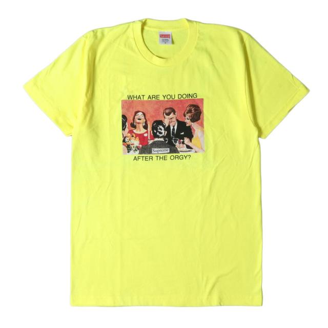 Supreme シュプリーム Tシャツ イラストグラフィック Tシャツ Orgy Tee 17ss ブライトイエロー M メンズ 新品同様 中古 K2694の通販はau Pay マーケット ブランド古着のbeegle By Boo Bee