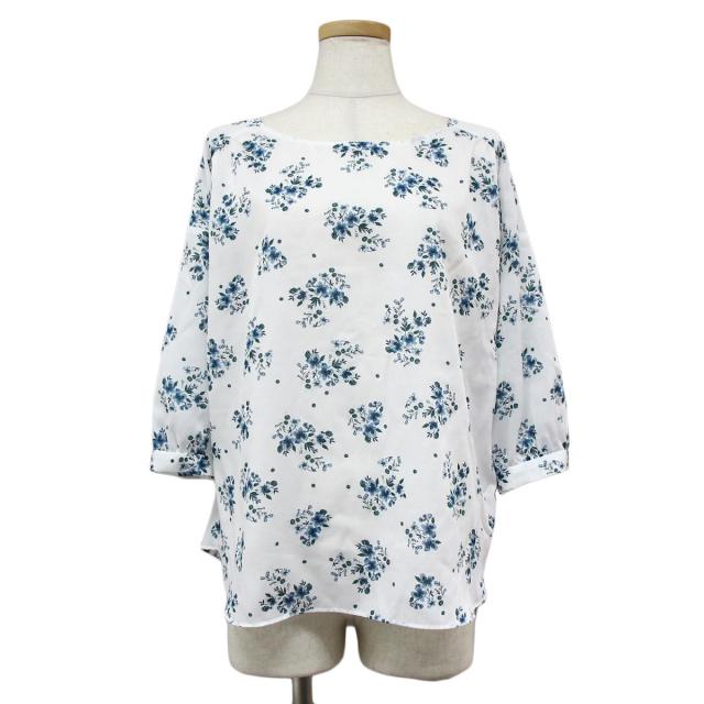 Untitled アンタイトル ブラウス フラワープリント 花柄 バックリボン ブラウス 19春夏 ホワイト ブルー 2 レディース 中古 美の通販はau Pay マーケット ブランド古着のbeegle By Boo Bee