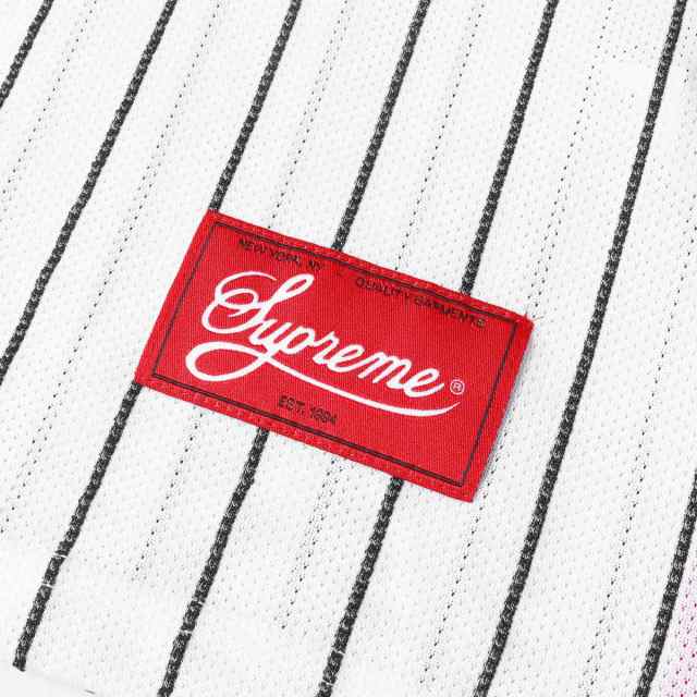 Supreme シュプリーム タンクトップ ストライプ バスケジャージ タンクトップ Crossover Basketball Jersey 16ss ホワイト M メンズ の通販はau Pay マーケット ブランド古着のbeegle By Boo Bee