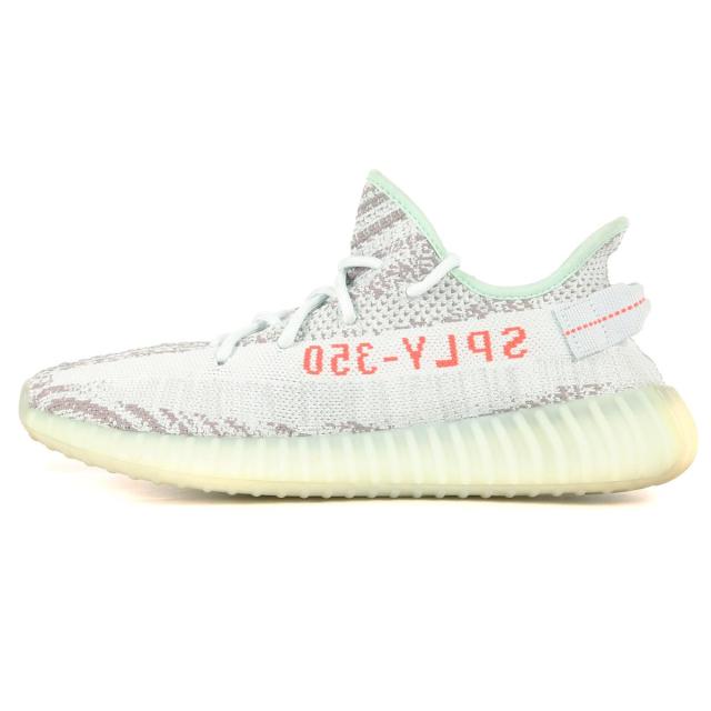 blue tint yeezys