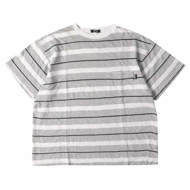 Stussy ステューシー Tシャツ Old Stussy オールド ステューシー ポケット ボーダー Tシャツ 80s ホワイト ブラック M メンズ 中古の通販はau Pay マーケット ブランド古着のbeegle By Boo Bee