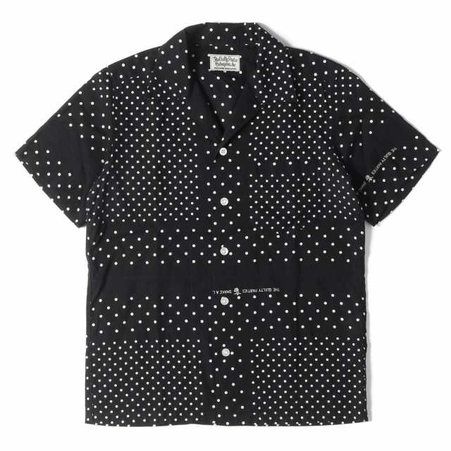 WACKO MARIA ワコマリア シャツ ドット バンダナ オープンカラー 半袖 シャツ ブラック S 【メンズ】【中古】【K2725】の通販はau  PAY マーケット - ブランド古着のBEEGLE by Boo-Bee