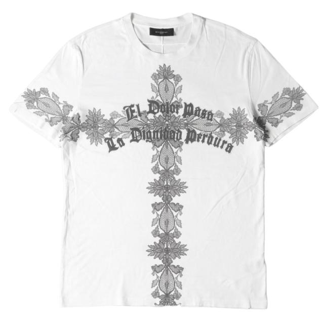 Givenchy ジバンシィ Tシャツ クロスプリント コットン クルーネック Tシャツ ポルトガル製 ホワイト M メンズ 中古 K2726 の通販はau Pay マーケット ブランド古着のbeegle By Boo Bee