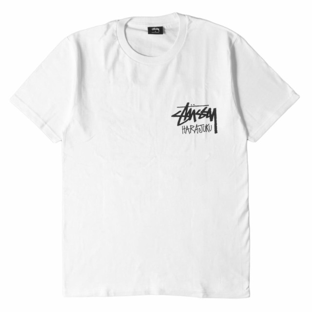 Stussy ステューシー Tシャツ 原宿チャプト限定 ストックロゴ Tシャツ ホワイト S メンズ 美品 中古 K2738 の通販はau Pay マーケット ブランド古着のbeegle By Boo Bee