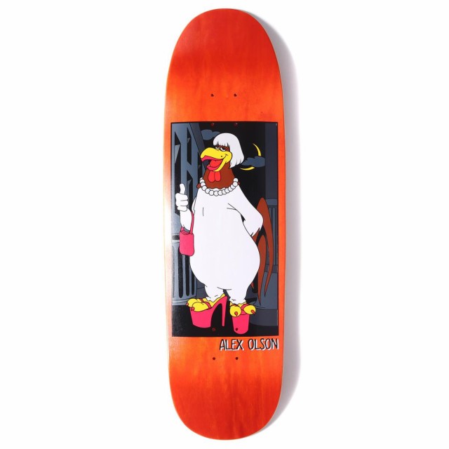 Bianca Chandon ビアンカシャンドン 0本限定 キャラクター グラフィック スケボーデッキ Alex Olson Pro Model Deck 15ss オレンジ の通販はau Pay マーケット ブランド古着のbeegle By Boo Bee