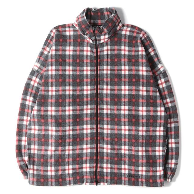 Balenciaga バレンシアガ ジャケット オーバーサイズ タータンチェック フリースジャケット レッド グレー S メンズ 中古 K2771の通販はau Pay マーケット ブランド古着のbeegle By Boo Bee