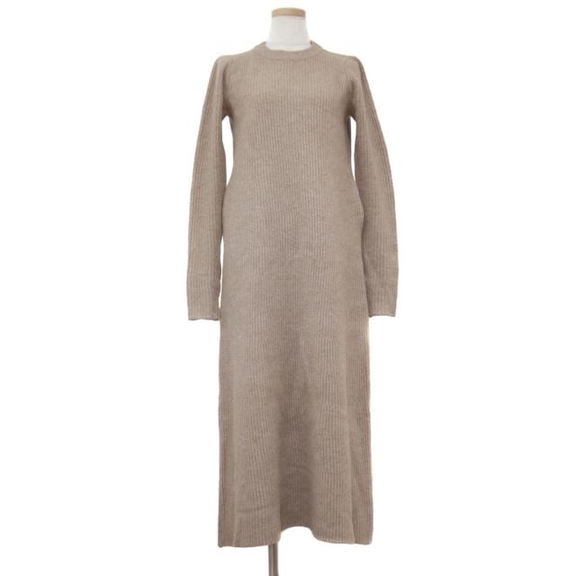Vermeil Par Iena ヴェルメイユ パー イエナ ワンピース ロング 長袖 ハイネック ニットワンピース 19秋冬 ベージュ レディース 中の通販はau Pay マーケット ブランド古着のbeegle By Boo Bee