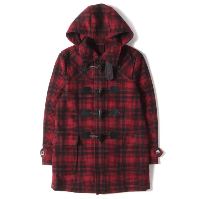 Paul Smith ポールスミス コート タータンチェック メルトン ウールダッフルコート レッド ブラック M メンズ 中古 K の通販はau Pay マーケット ブランド古着のbeegle By Boo Bee