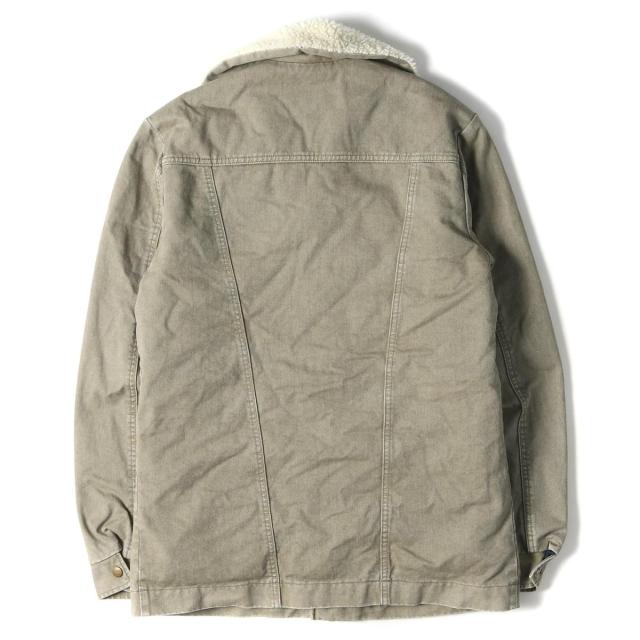Ron Herman ロンハーマン ジャケット Wrangler カラーデニム ランチコート ボアジャケット カーキ L メンズ 中古 K2841 の通販はau Pay マーケット ブランド古着のbeegle By Boo Bee