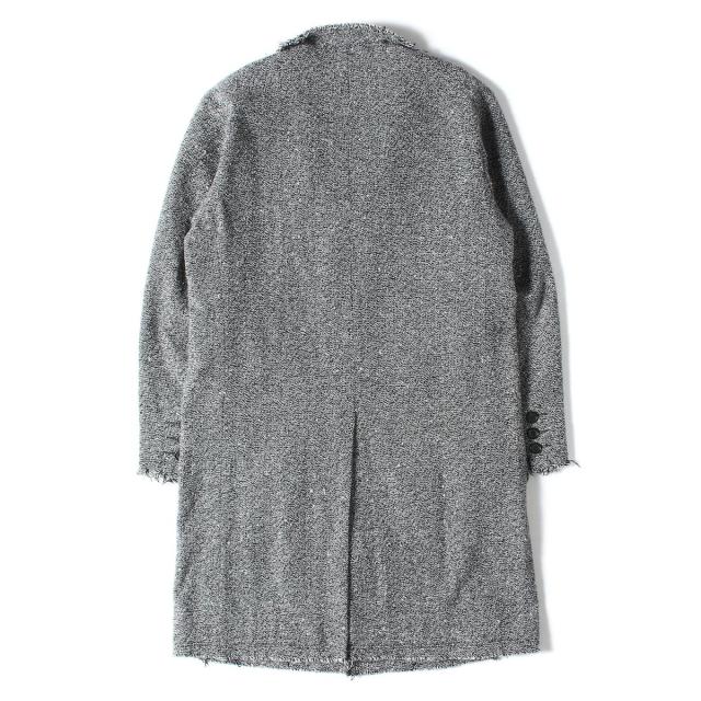 Monkey Time モンキー タイム コート ノッチドラペル カットオフ ネップ チェスターコート グレー ブラック ホワイト M メンズ 中の通販はau Pay マーケット ブランド古着のbeegle By Boo Bee