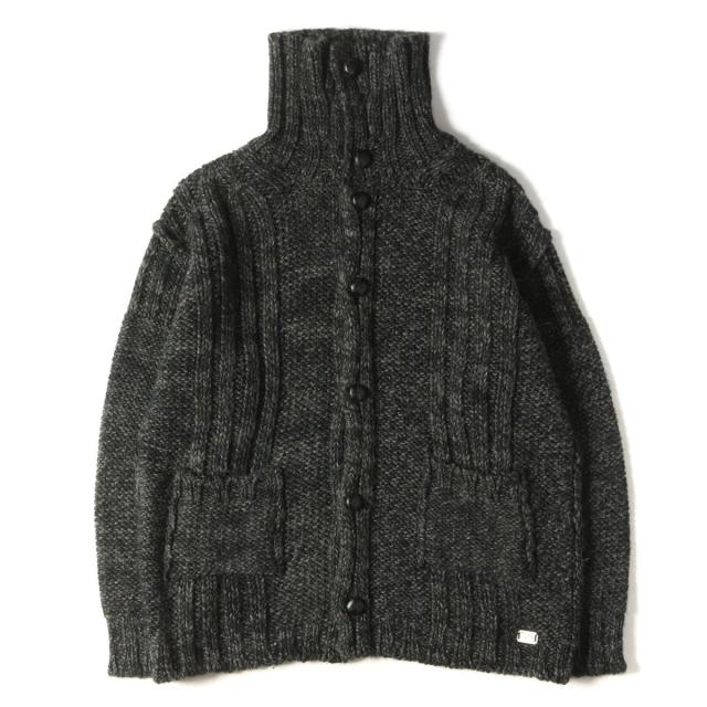 Diesel ディーゼル カーディガン ローゲージ編み ハイネック アクリルニット ボタンカーディガン カーキ L メンズ 中古 K24 の通販はau Pay マーケット ブランド古着のbeegle By Boo Bee