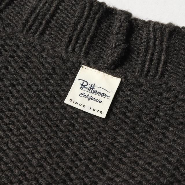 Ron Herman ロンハーマン カーディガン ケーブル編み ウールニット ボタン カーディガン ダークブラウン S メンズ 中古 K2923 の通販はau Pay マーケット ブランド古着のbeegle By Boo Bee