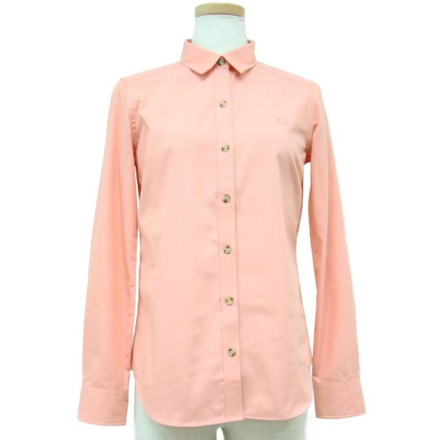 Fred Perry フレッドペリー トップス シャツ ブラウス 長袖 ボタン コットン 綿 ポリエステル 混紡 ピンク 8 レディース 中古 美の通販はau Pay マーケット ブランド古着のbeegle By Boo Bee