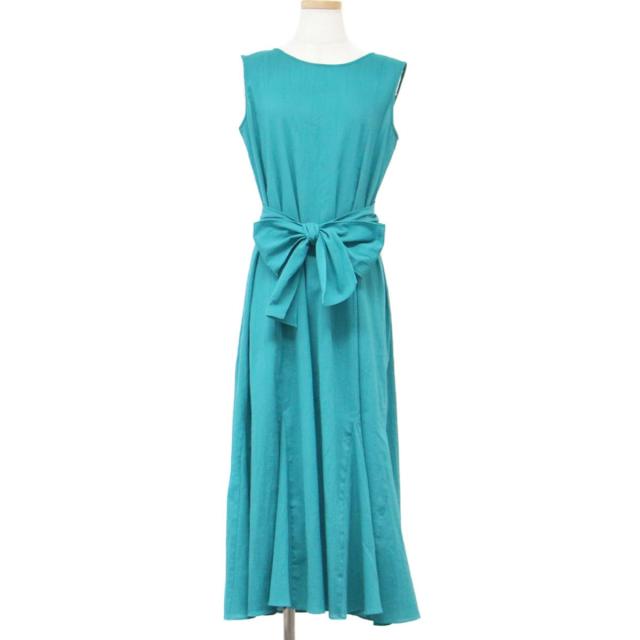 Nolley S ノーリーズ ワンピース ロング マキシ ノースリーブ 2way 両前 楊柳素材 春夏 グリーン 38 レディース 中古 美品 の通販はau Pay マーケット ブランド古着のbeegle By Boo Bee