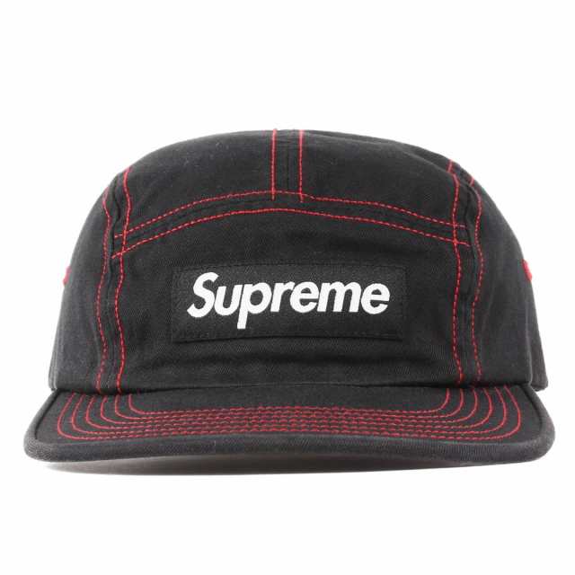 Supreme シュプリーム キャップ 18ss コントラストステッチ Boxロゴ キャンプキャップ Contrast Stitch Camp Cap ブラック メンズ の通販はau Pay マーケット ブランド古着のbeegle By Boo Bee