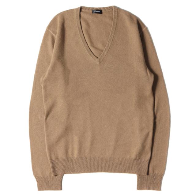 Jil Sander ジル サンダー セーター ハイゲージ カシミヤ Vネック ニット イタリア製 キャメル 44 メンズ 美品 中古 K2976 の通販はau Pay マーケット ブランド古着のbeegle By Boo Bee