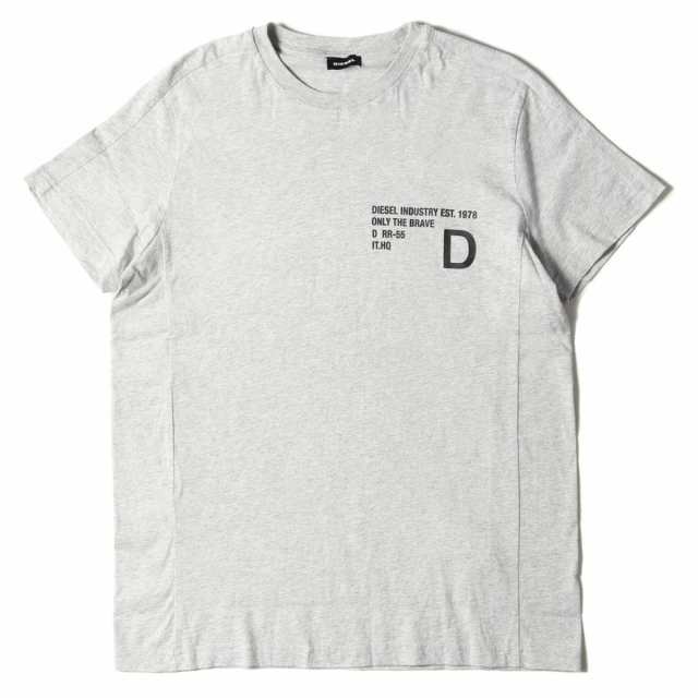 Diesel ディーゼル Tシャツ Dロゴ プリント クルーネック Tシャツ T Hover Maglietta グレー L メンズ 美品 中古 K2987 の通販はau Pay マーケット ブランド古着のbeegle By Boo Bee