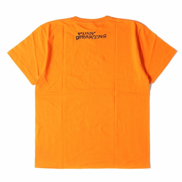 Punk Drunkers パンクドランカーズ Tシャツ 19aw だいたい周年展限定 あいつ刺繍tシャツ オレンジ L メンズ K29 の通販はau Pay マーケット ブランド古着のbeegle By Boo Bee