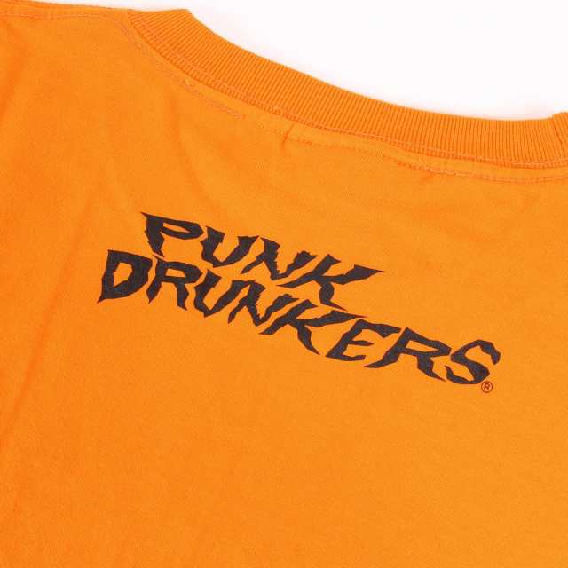 Punk Drunkers パンクドランカーズ Tシャツ 19aw だいたい周年展限定 あいつ刺繍tシャツ オレンジ L メンズ K29 の通販はau Pay マーケット ブランド古着のbeegle By Boo Bee