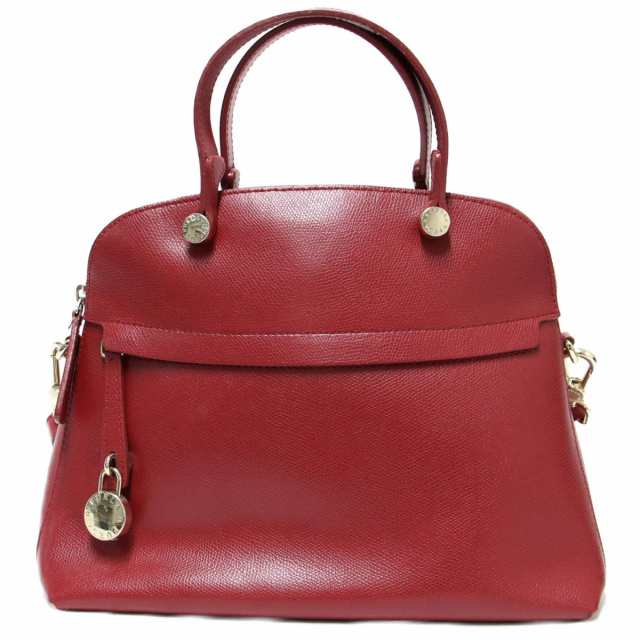 FURLA フルラ バッグ 2WAY ハンドバッグ ショルダーバッグ レッド 赤 ...