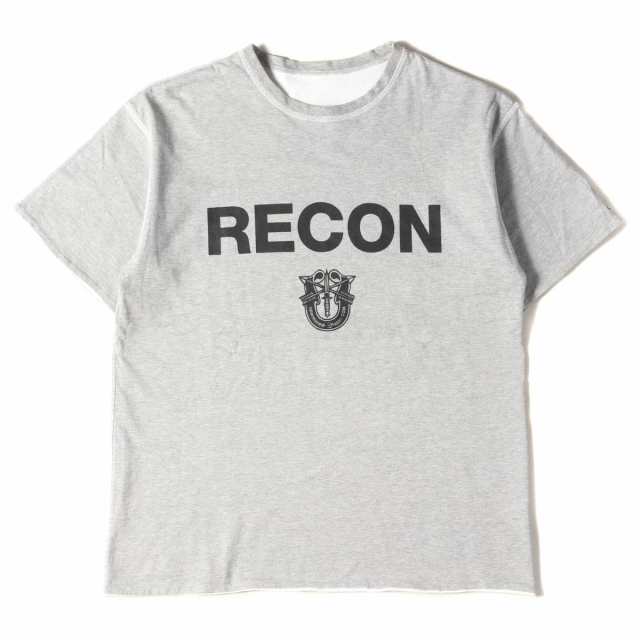 WTAPS ダブルタップス Tシャツ RECON ロゴ リバーシブル クルーネックTシャツ 初期モデル 90s グレー ホワイト 灰白  記載なし(M位) トッ｜au PAY マーケット