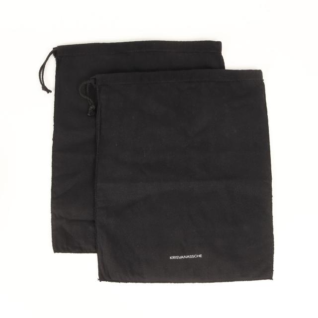 KRIS VAN ASSCHE クリスヴァンアッシュ ホワイト 白 サイズ:42(27.0cm) | バックジップ レザーハイカット スニーカー | ブランド シューズ 靴【メンズ】【中古】【新品同様】【K4573】