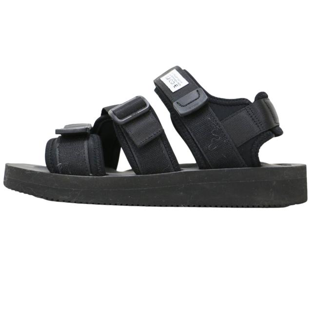 美品⭐️別注 ドゥーズィエムクラス スイコック サンダル／ブラック／37 DEUXIEME CLASSE - SUICOKE スイコック ダブルビブラムソール