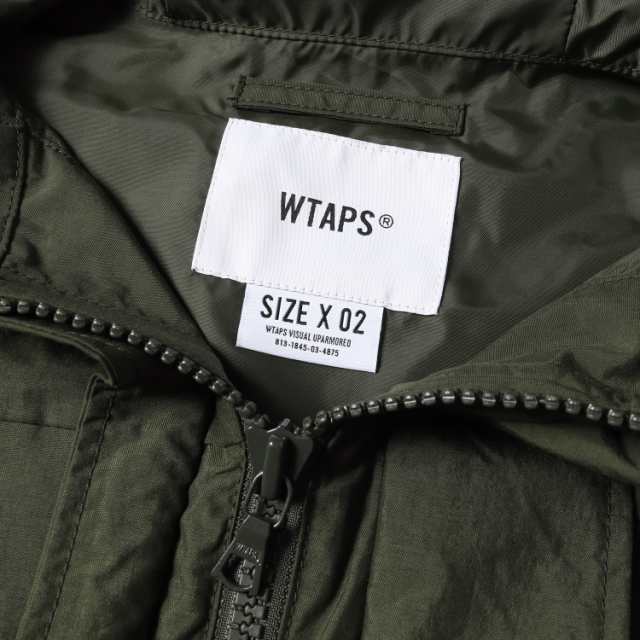 WTAPS ダブルタップス パーカー  オリーブ 03 L