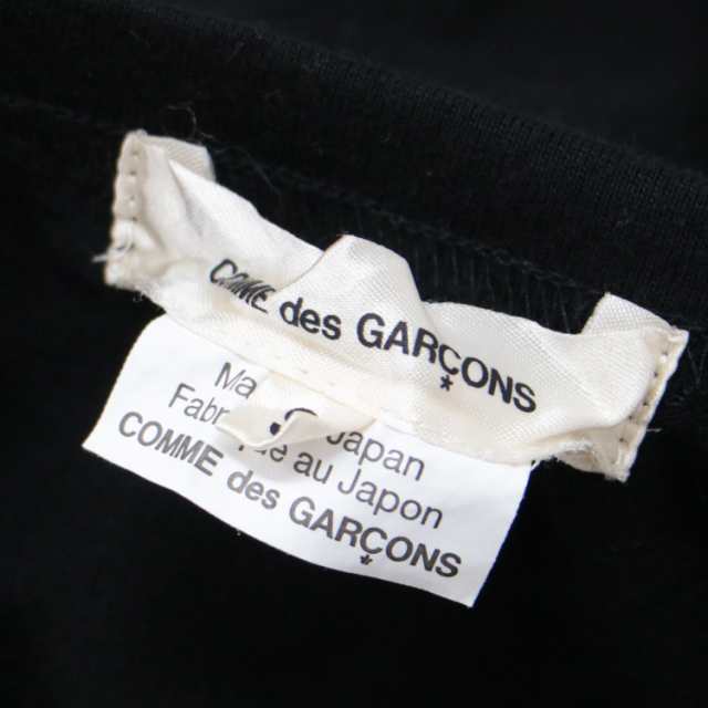 COMME des GARCONS コムデギャルソン Tシャツ トップス ブラック 黒 S