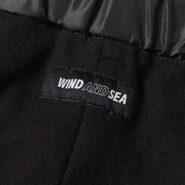 WIND AND SEA ウィンダンシー パンツ 裏地 フリース付き サイドジップ