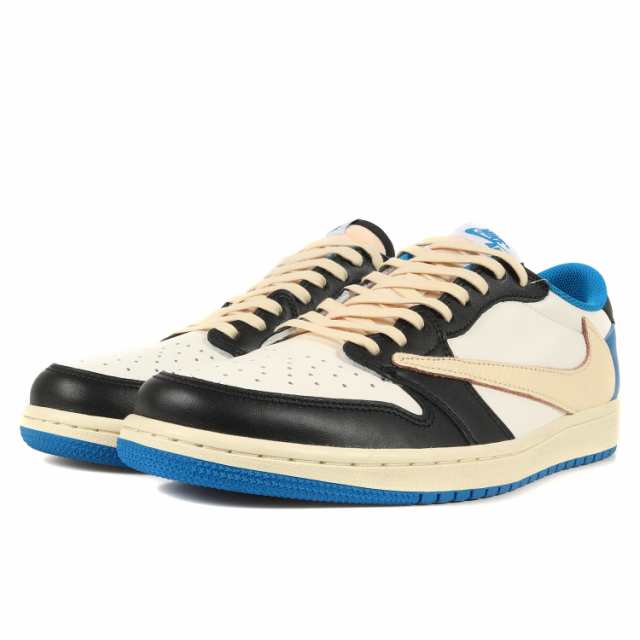 ナイキ ×トラヴィススコット Travis Scott  AIR JORDAN 1 LOW OG SP FRAGMENT DM7866-140 エアジョーダン1ローミリタリーブルースニーカー メンズ 27.5cm