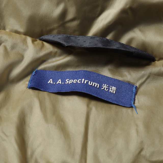 A.A.Spectrum エー エー スペクトラム ジャケット メッシュ リバーシブル ナイロン ショート ダウンジャケット Two-Sided  Short Puffa ア｜au PAY マーケット