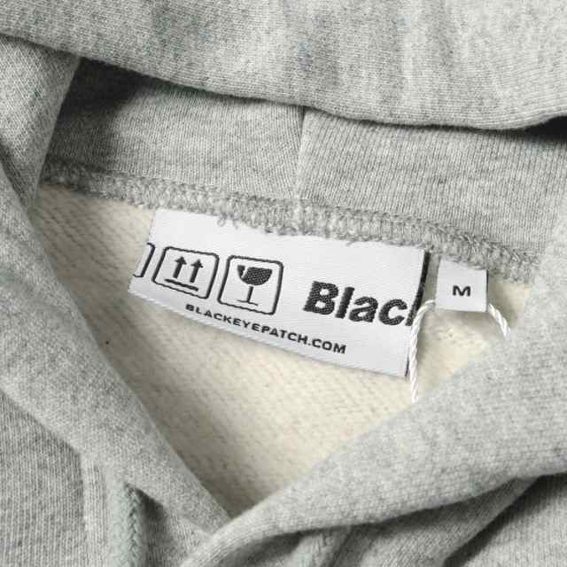 BlackEyePatch ブラックアイパッチ パーカー 取扱注意 BOXロゴ リバースウィーブ スウェットパーカー HANDLE WITH CARE  LABEL HOODIE 21A｜au PAY マーケット