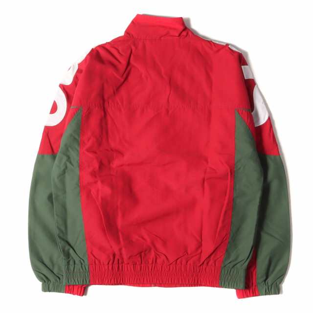 Supreme Shoulder Logo Track Jacket Red L