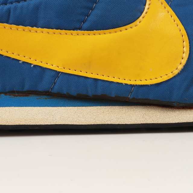 NIKE ナイキ WAFFLE TRAINER ワッフルトレーナー オリジナルモデル 日本製 vintage ヴィンテージ 70s ロイヤルブルー ミディアムイエロー 詳細参照(28～28.5cm位) スニーカー 【メンズ】