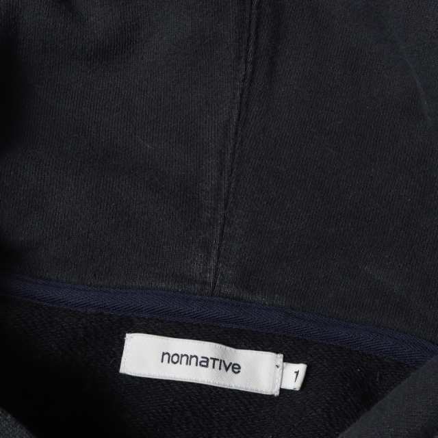 NONNATIVE ノンネイティブ パーカー オーバーダイ加工 リバース